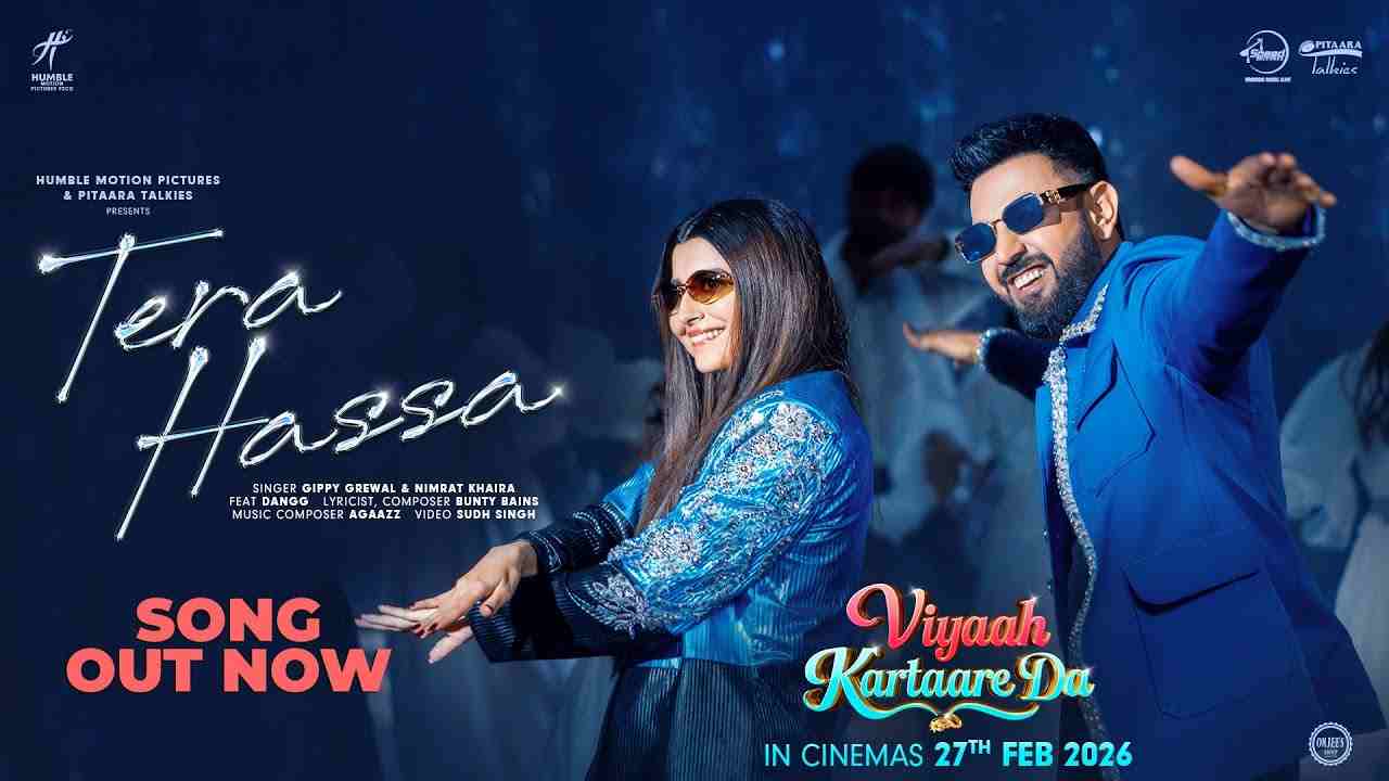 Tera Hassa Lyrics English Translation | Gippy Grewal, Nimrat Khaira